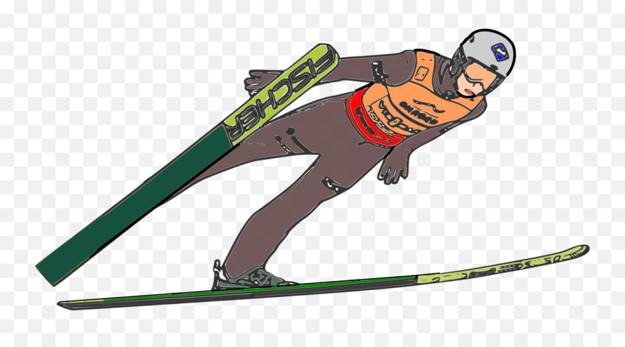 Slope Recreation Cross Country Skiing - Ski Jumping Drawing Emoji,Cross Country Clipart
