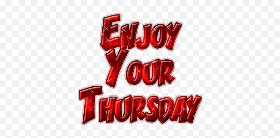 Have - Happy Thursday Red Gif Emoji,Thursday Clipart