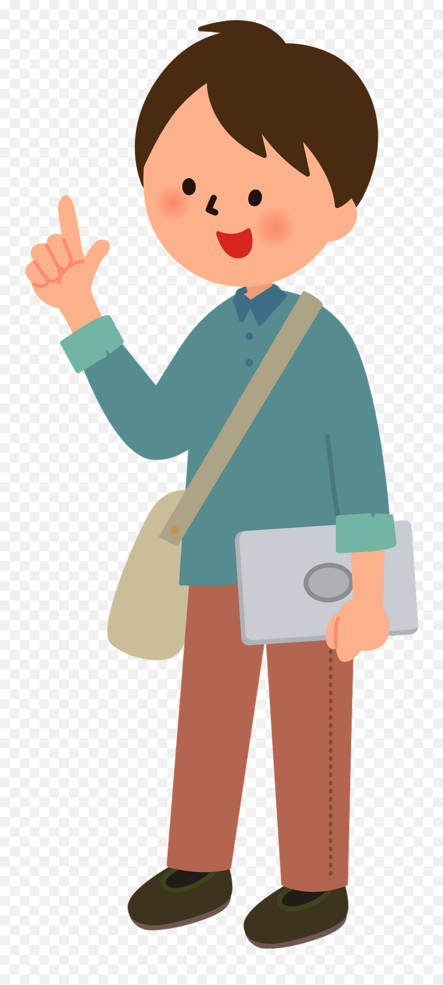 College Student Clipart - Clipart Happy Student Emoji,Student Clipart