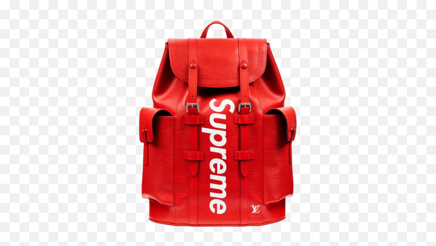 Louis Vuitton - Backpacks Supreme Emoji,Supreme Louis Vuitton Logo