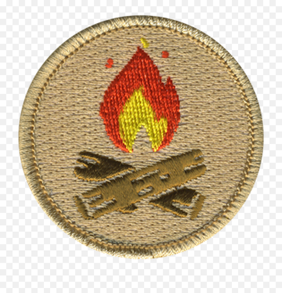 Camp Fire Patrol Patch - Solid Emoji,Boy Scout Logo