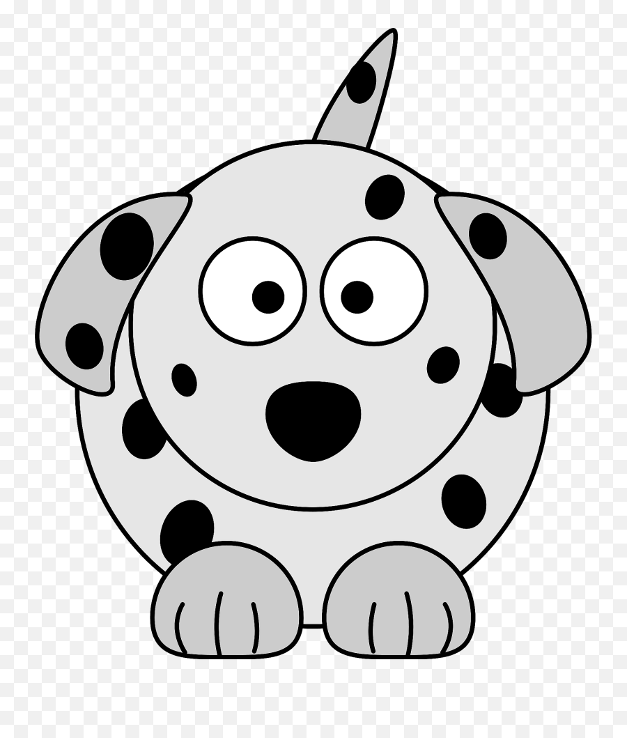 Dalmatian Cartoon Dog Clipart Free Download Transparent Emoji,Free Dogs Clipart