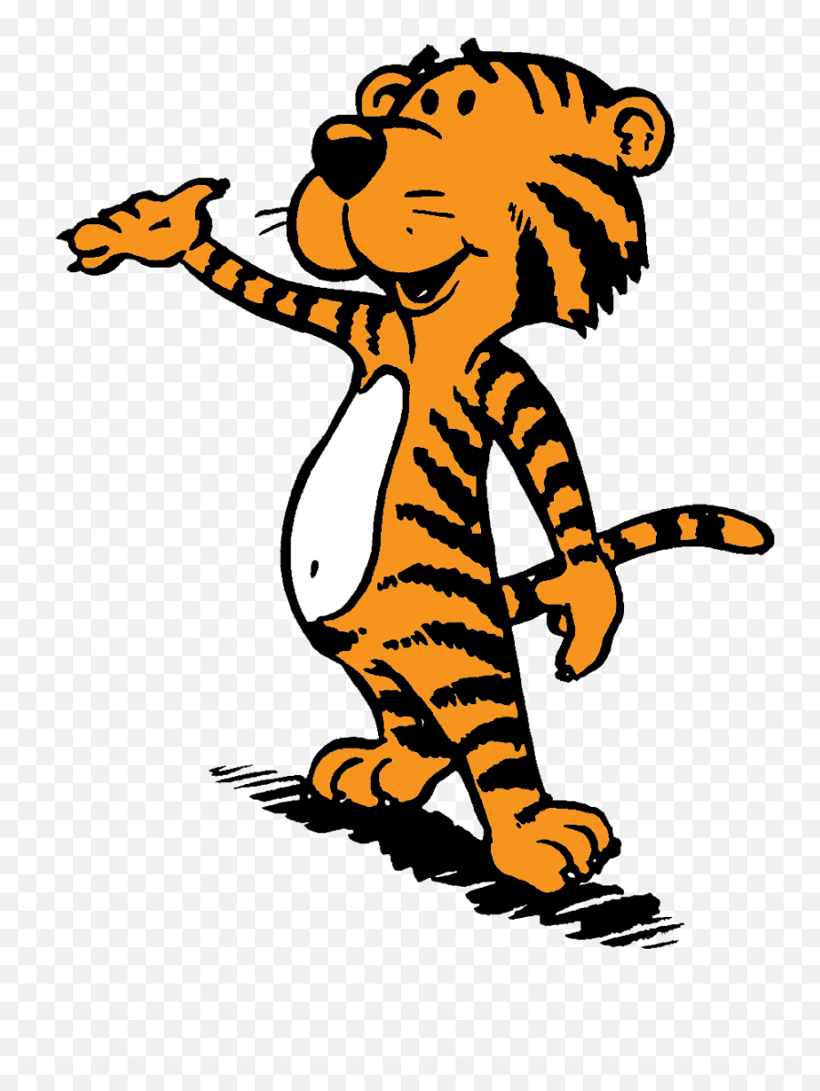 Tiger Stripes - Standing Tiger Clipart Emoji,Tiger Stripes Png
