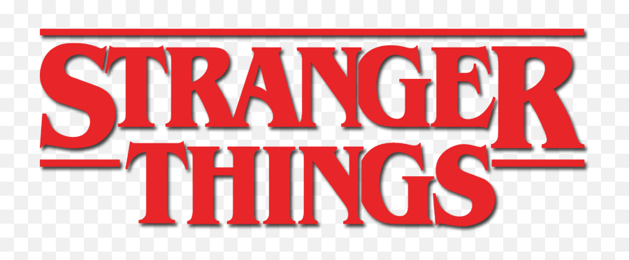 Stranger Things Logo Hd Posted Emoji,Stranger Things Logo Vector