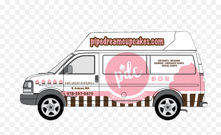 Pipe Dream Cupcakes - Commercial Vehicle Emoji,Truck Png