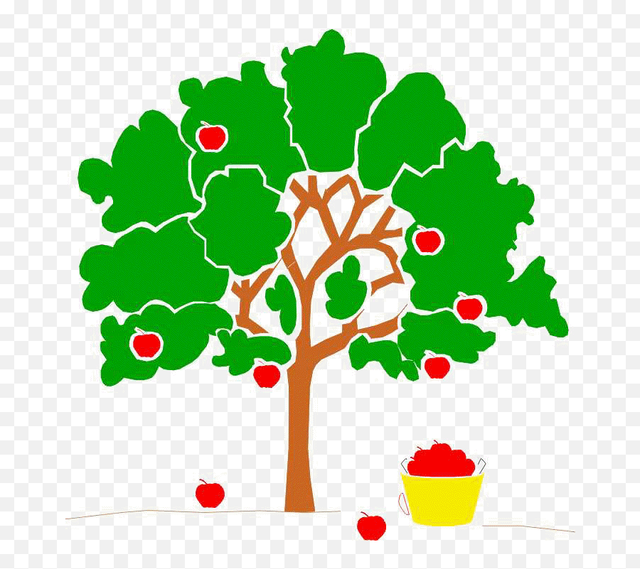 Clipart Resolution 717725 - Apple Doesn T Fall Far From The Emoji,Apple Tree Clipart Black And White