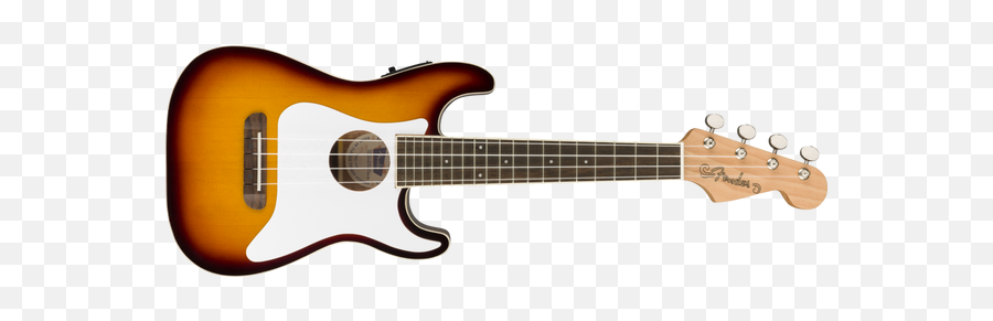 Fender Fullerton Strat Uke Emoji,Ukulele Transparent Background