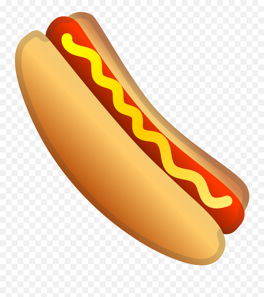 Emoji Cachorro Quente Transparent Png - Transparent Background Hot Dog Clip Art,Hot Dog Png