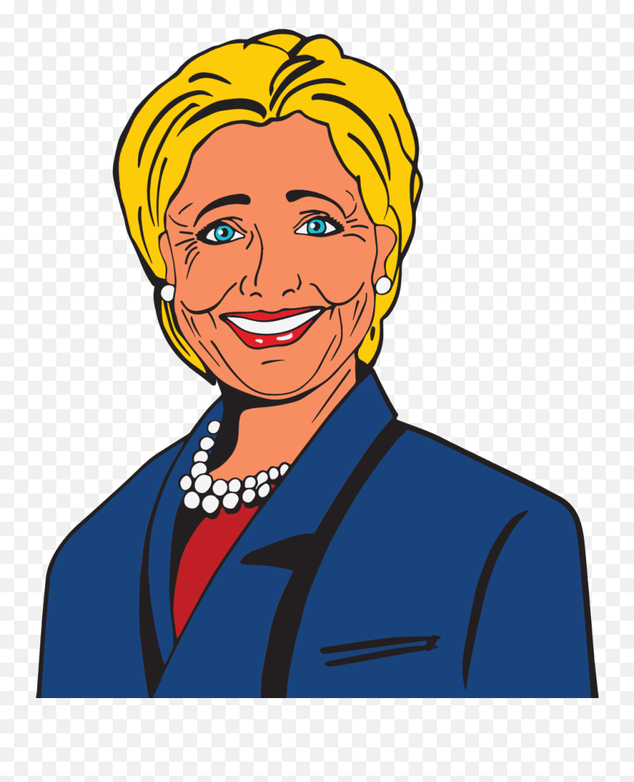 Why A Female Will Never Be President - Hillary Clinton Vector Free Emoji,President Clipart
