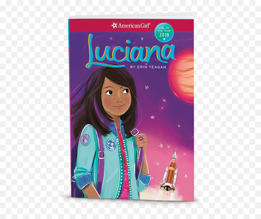 Nasa And American Girl Team For Luciana An Aspiring - American Girl Luciana Book Emoji,American Girl Logo