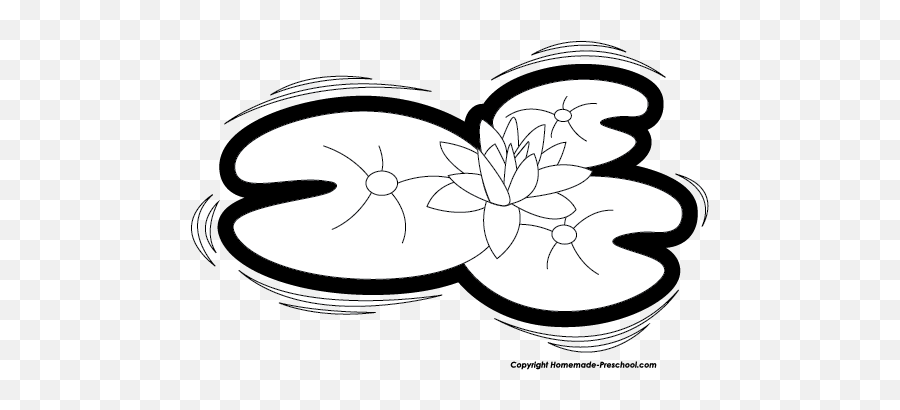Easter Lily Clipart Black And White - Frog Leaf Black And White Emoji,Easter Clipart Black And White