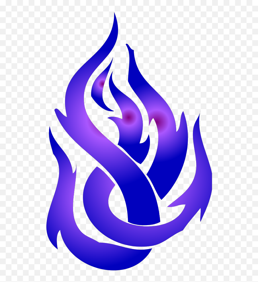 Blue Fire Png Svg Clip Art For Web - Fire Tattoo Emoji,Blue Fire Png