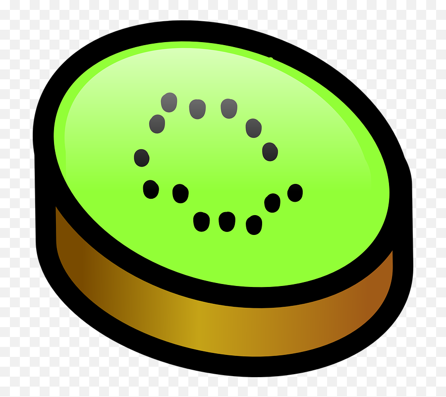 Kiwi Clipart Green Fruit - Kiwifruit Emoji,Kiwi Clipart