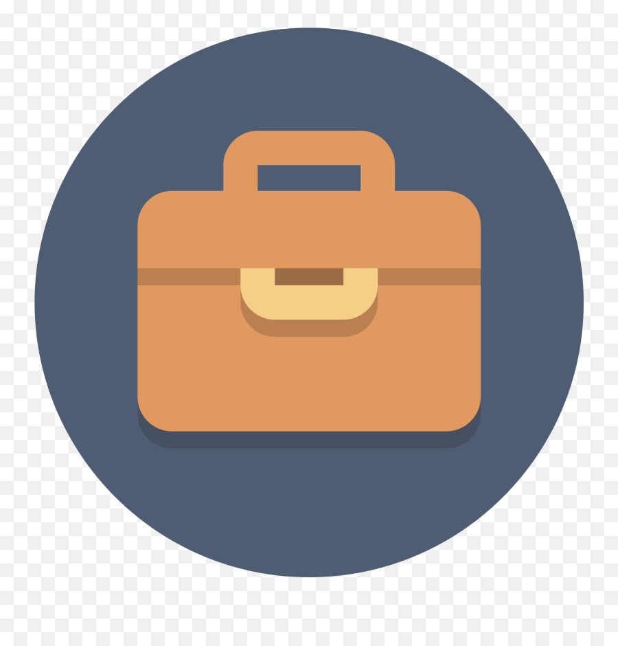 Jpg Stock Briefcase Clipart Opens Flat - Briefcase Icon Circle Emoji,Briefcase Clipart