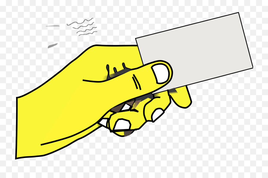 Yellow Hands Giving Offering Clip Art - Free Clipart Business Cards Emoji,Offering Clipart