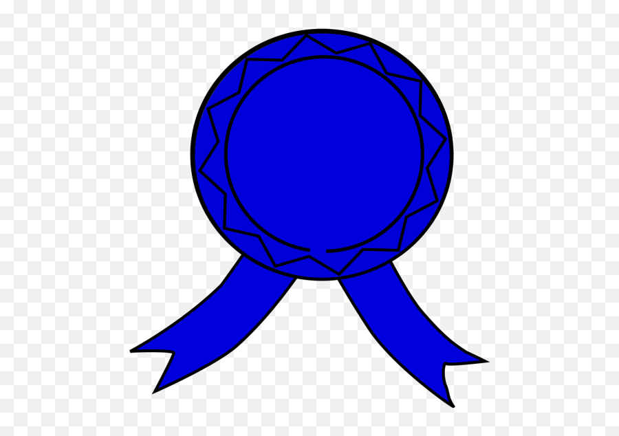 First Place Winner Clipart Image 25800 - Blue Badges Emoji,Winner Clipart