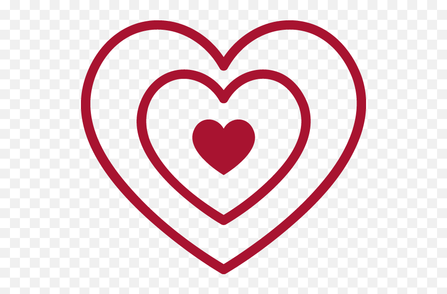 Red Heart Outline Png Image - Girly Emoji,Heart Outline Transparent