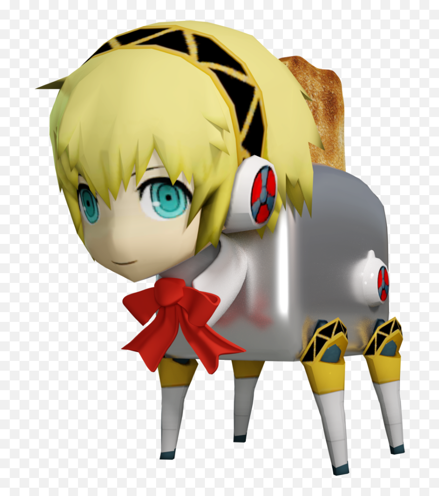 Persona 3 Model Rips Clipart - Aigis Toaster Png Emoji,Hufflepuff Clipart
