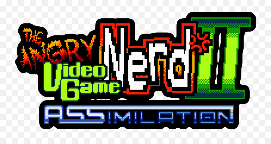 Logo For Angry Video Game Nerd Ii - Angry Video Game Nerd Ii Assimilation Logo Emoji,Nerd Logo