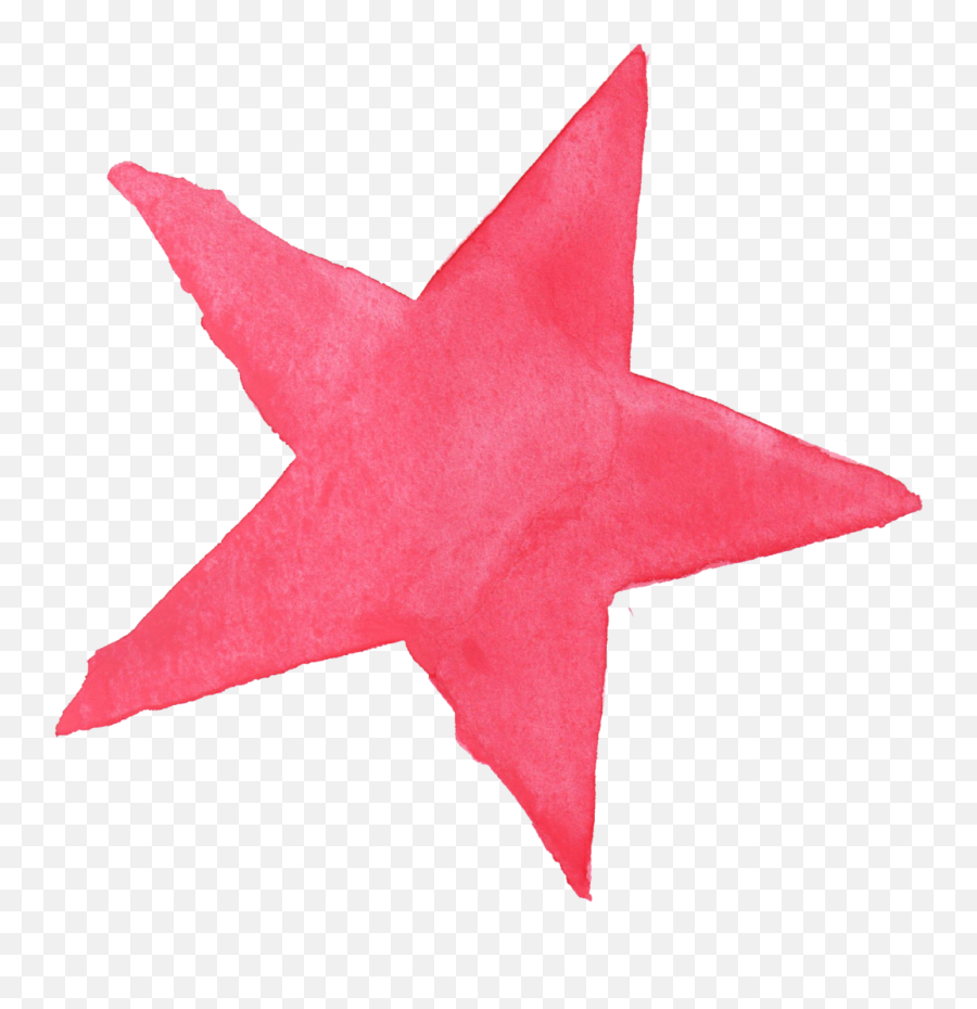 Download Pink Stars Png - Watercolor Star Png Png Image With Watercolor Star Transparent Emoji,Stars Png