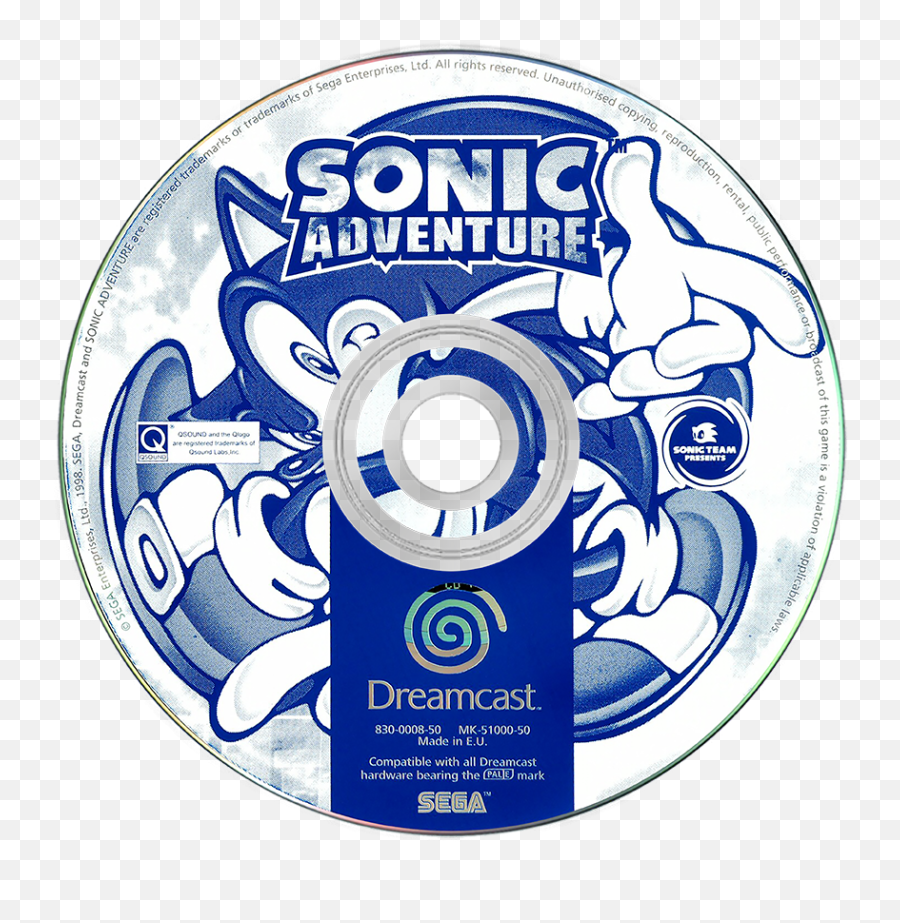 Sega Dreamcast Disc Pack - Sonic De Dreamcast Adventure 2 Emoji,Sega Dreamcast Logo