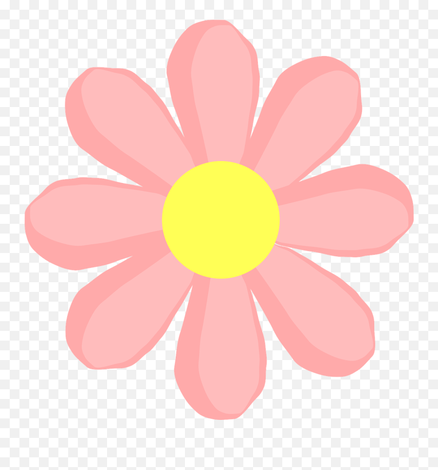 Flower Pink Cute - Cute Flower Clipart Emoji,Cute Png
