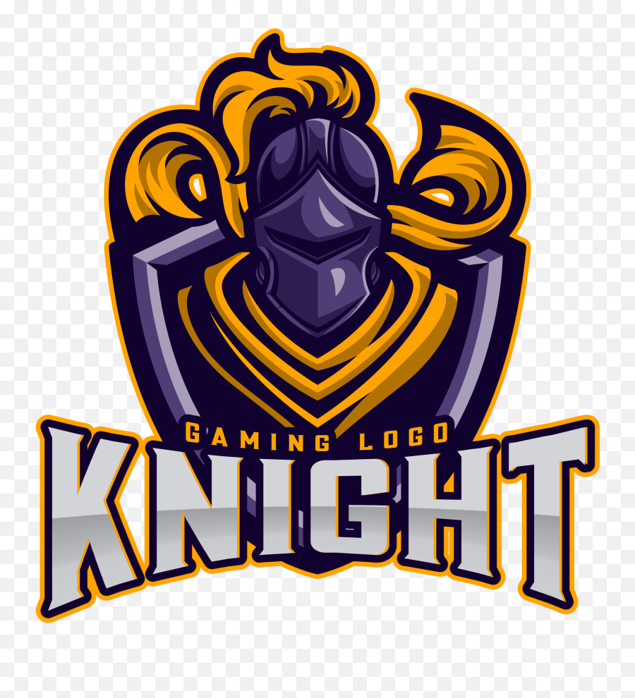 Knight - Gaming Logo Still Template Language Emoji,Gaming Logo