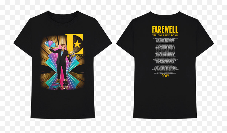 Fan Tour T - Shirt Leg 3 Children Of The Grave T Shirt Emoji,Yellow Brick Road Png