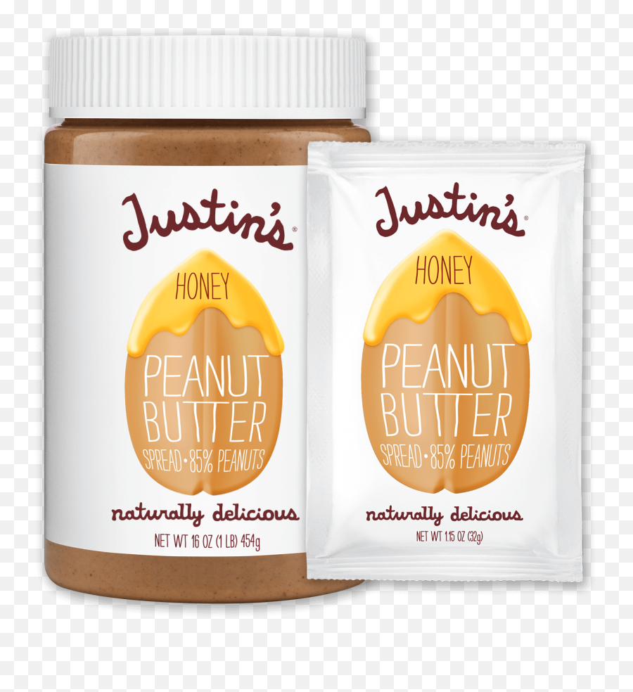 Honey Peanut Butter Justinu0027s Products Emoji,Butter Transparent Background