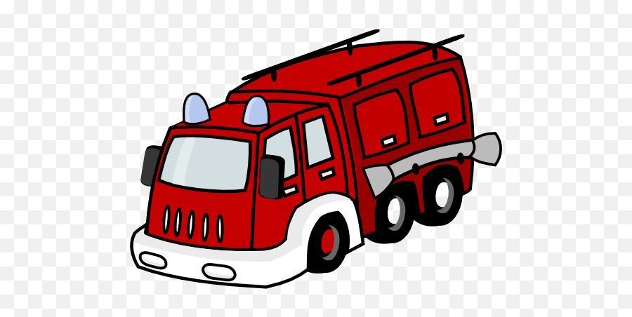 Fire Truck Clip Art At Clker - Fire Truck Clipart Clker Emoji,Fire Truck Clipart