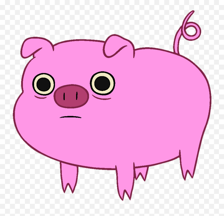 Free Pig Clipart - Clip Art Bay Pig From Adventure Time Emoji,Pig Clipart