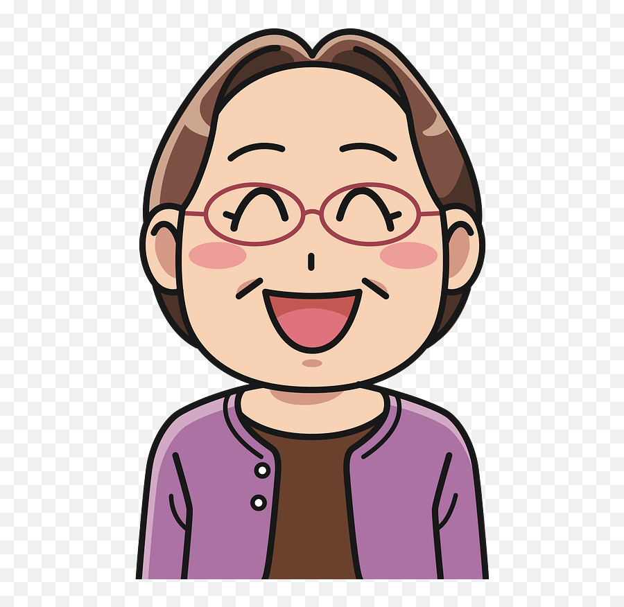 Laughing Clipart Transparent 7 - Clipart World Emoji,Elderly Clipart