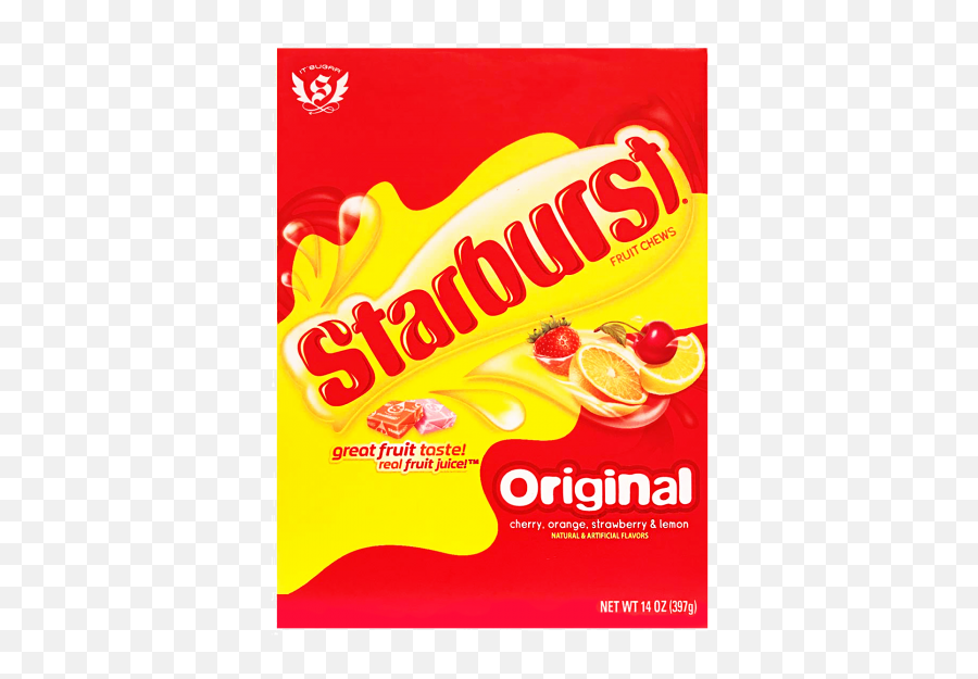 Big Starburst Candy Gift Box 14 Oz - Starburst Emoji,Starburst Logo