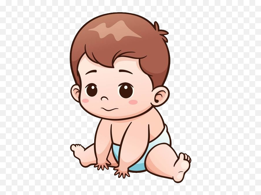 Cartoon Clip Art Happy Child Transprent Png - Cartoon Transparent Baby Boy Cartoon Emoji,Brother Clipart