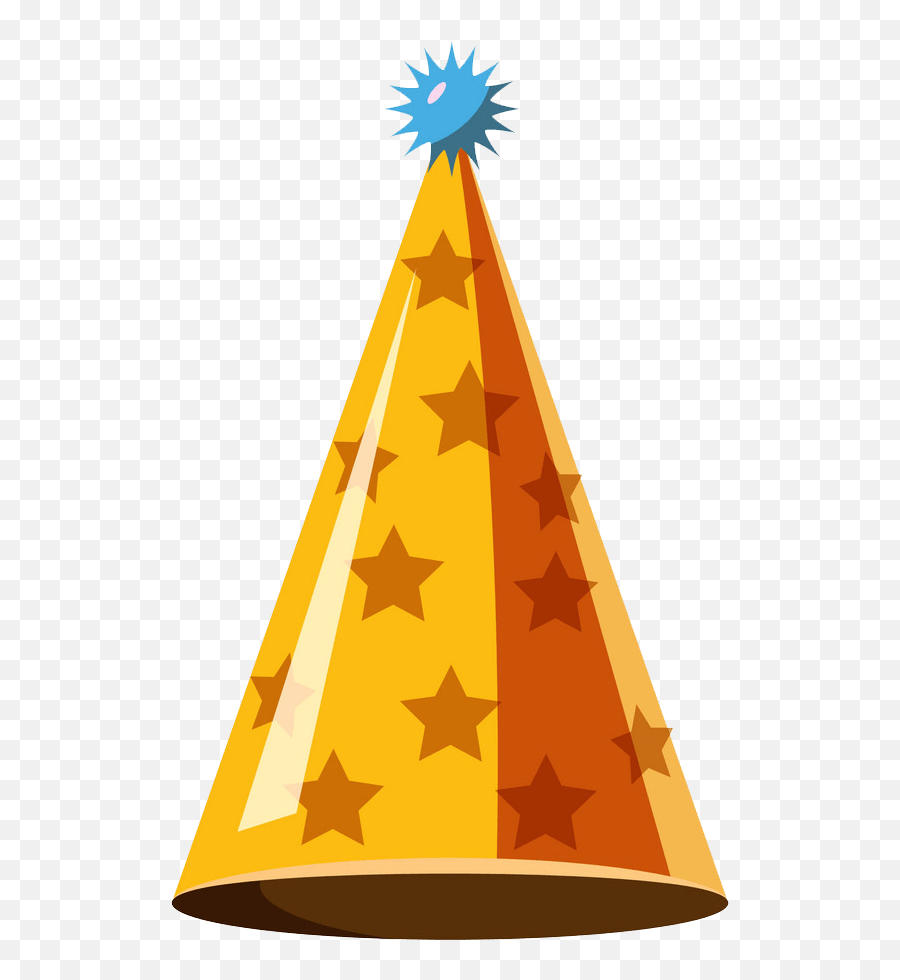 Party Hat Clipart Transparent 2 - Clipart World Gold Party Hat Transparent Background Emoji,Hat Clipart