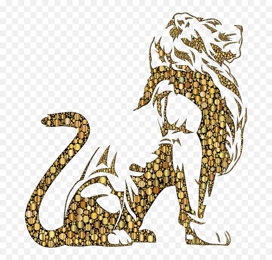 Visual Artswildlifeart Png Clipart - Royalty Free Svg Png Cat Lion Silhouette Emoji,Cougar Clipart
