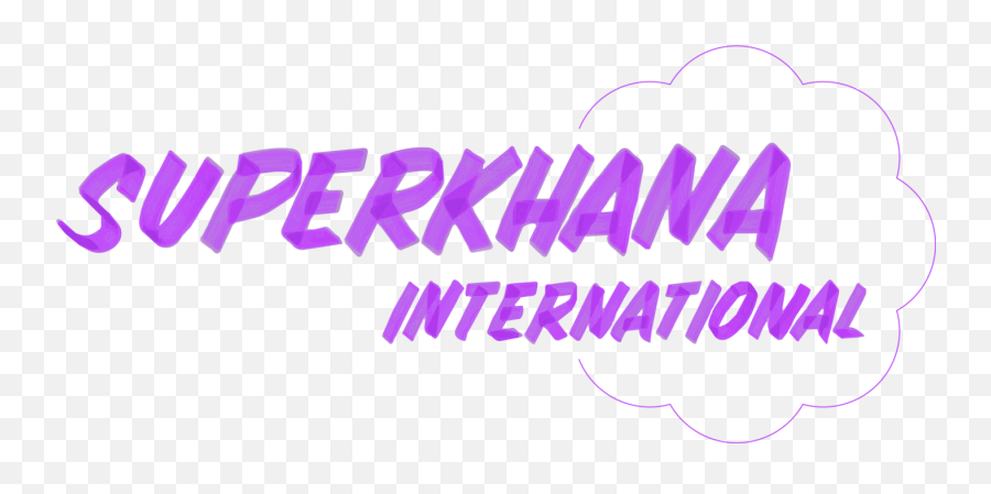 Superkhana International - Language Emoji,Purple Png