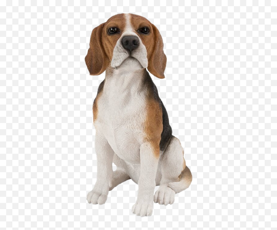 Dog Sitting Png Clipart Png Mart - Beagle Statue Emoji,Sitting Clipart