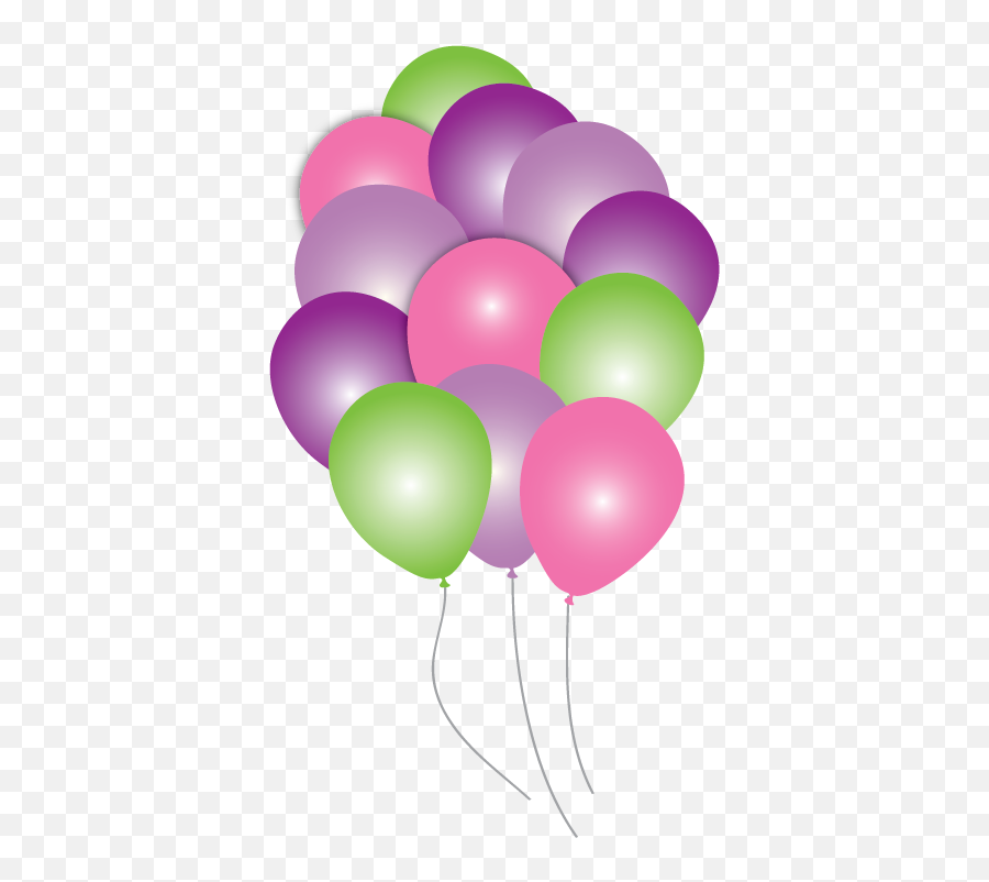 Vector Transparent Clipart Pink - Magical Unicorn Unicorn Balloon Emoji,Pink Balloons Png