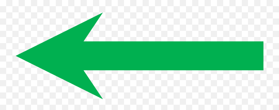 Short Left Arrow - Vertical Emoji,Green Arrow Png
