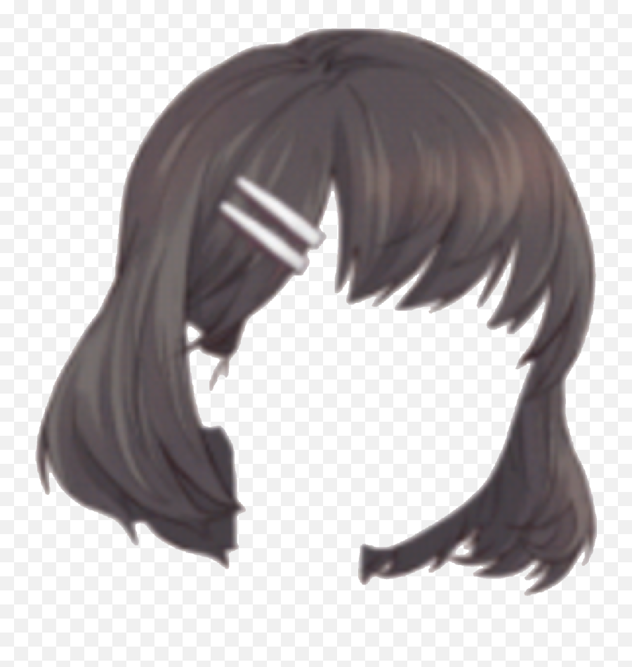 Hair Bangs Png Transparent Png - Short Anime Hair Transparent Background Emoji,Bangs Png