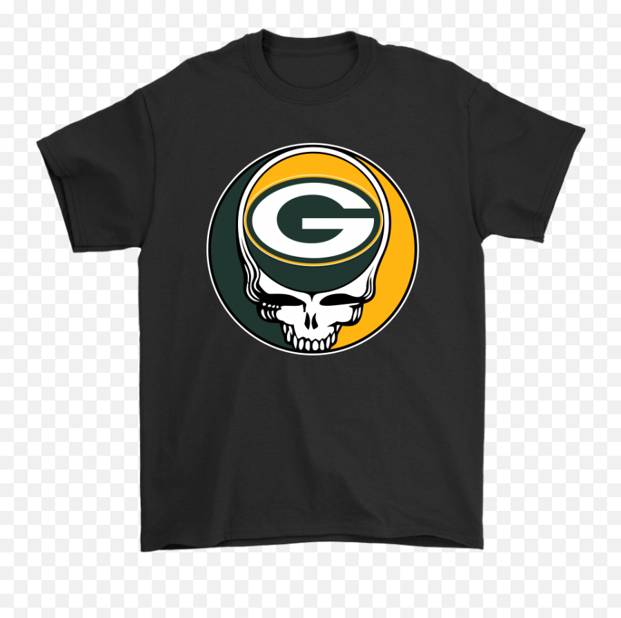 Download Hd Nfl Team Green Bay Packers X Grateful Dead Logo - Steal Your Face Emoji,Green Bay Packers Logo