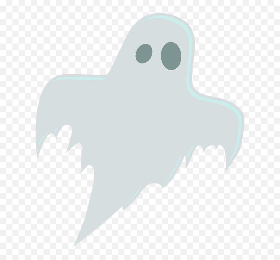 Ghost Face Clipart - Clipart World Emoji,Ghost Face Clipart