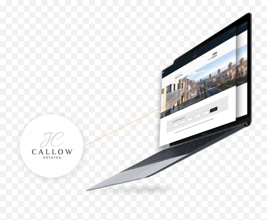Callow Estates Fml Marketing - Real Estate Website Costa Emoji,Real Estate Logo Design