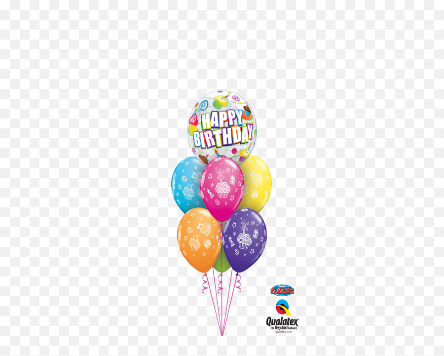Colorful Birthday Cupcakes U0026 Candles 1 Bubble 6 Latex Emoji,Birthday Cupcake Png
