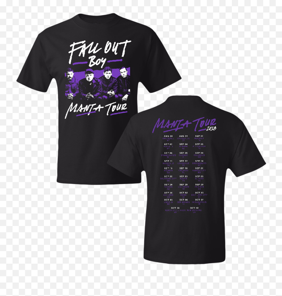 Photo Tour Tee - Fall Out Boy Clothes Emoji,Fall Out Boy Logo