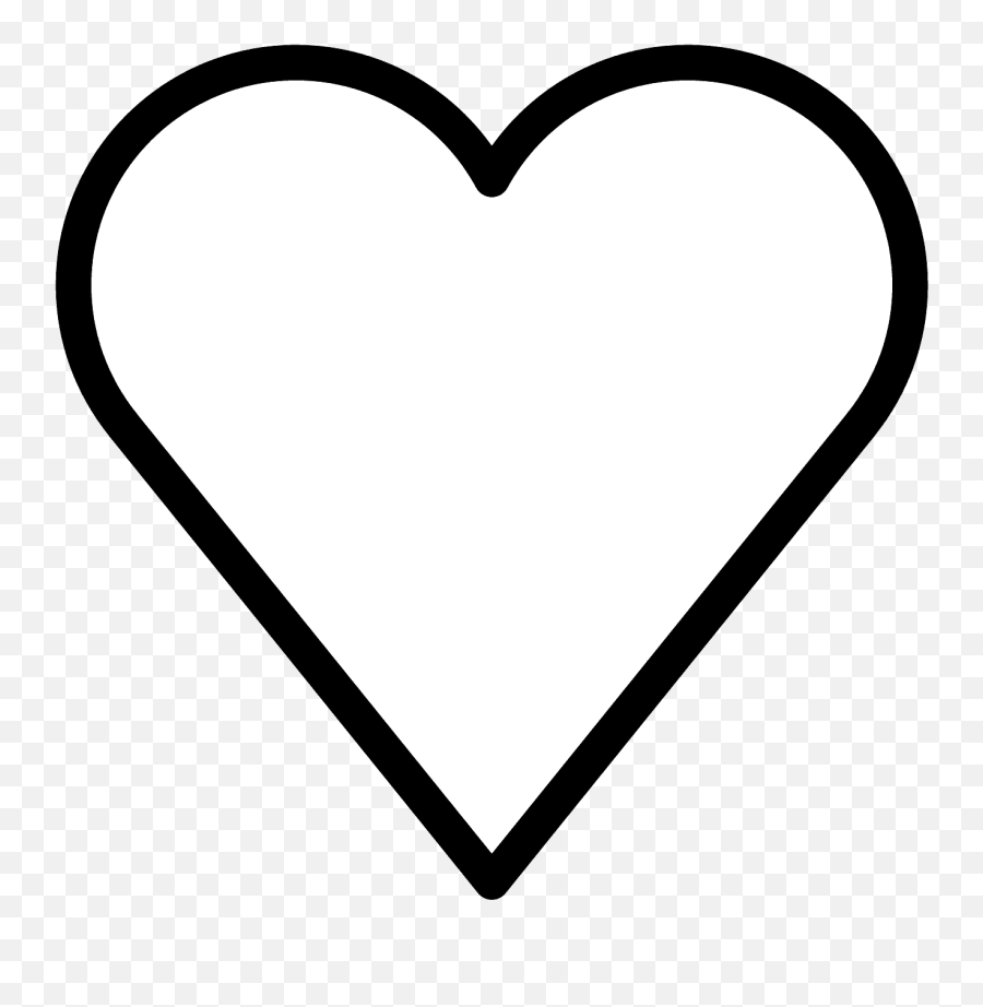White Heart Emoji - White Heart,White Heart Png