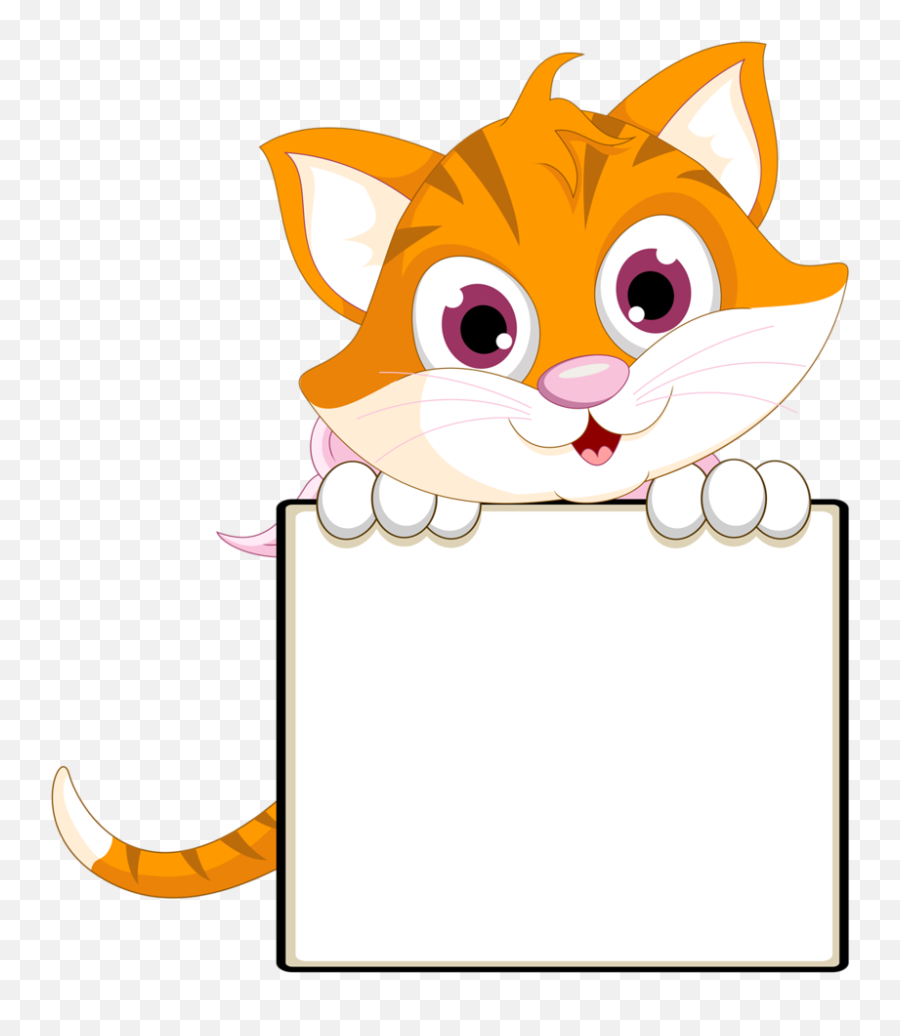 Label Clipart Name Label Name Transparent Free For Download - Clipart Cat Holding Board Emoji,Tag Clipart