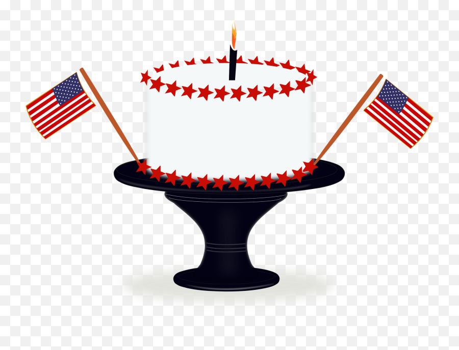 Happy Birthday America Clipart - Animated Happy Birthday 4th Of July Emoji,America Clipart