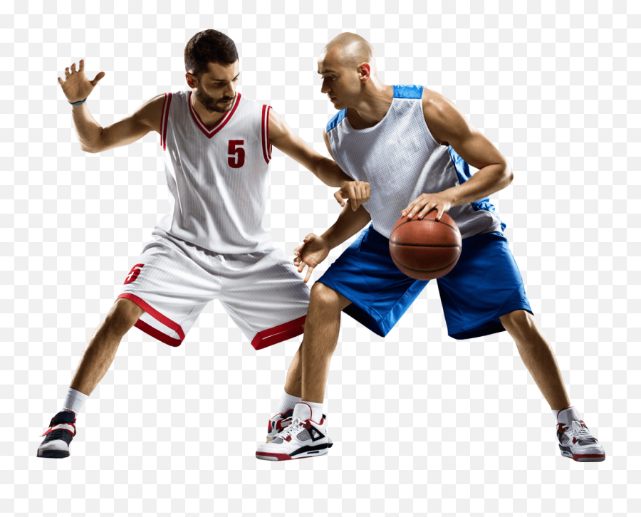 People Playing Basketball Png Png Image - Playing Basketball Png Emoji,Basketball Png